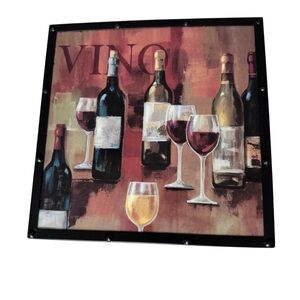 New View Vino Wine Art Wall Decor - Multicolor